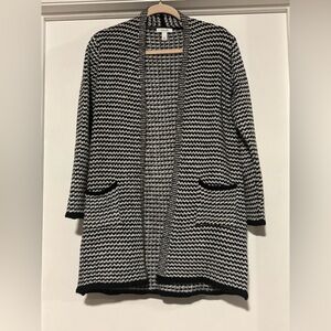 Nine West Monochrome Knit Cardigan